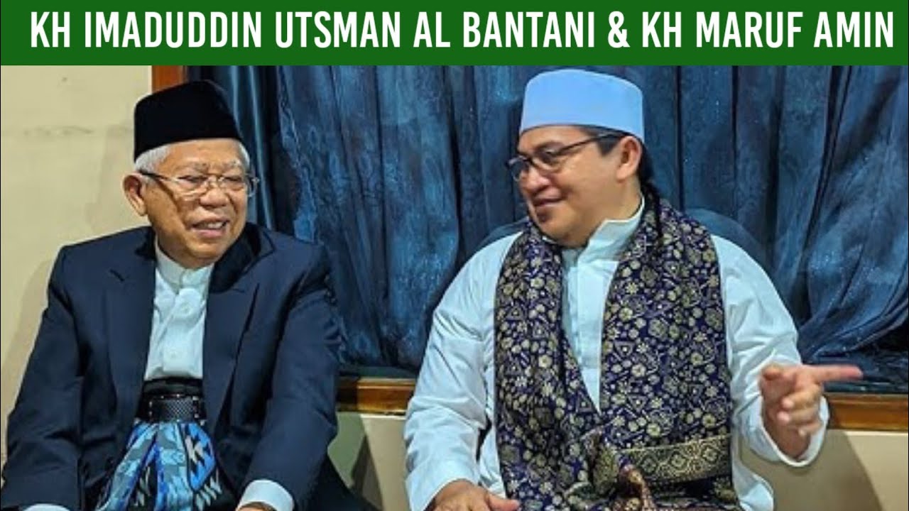 KH Imaduddin Utsman Al Bantani di haul ayahanda KH Maruf amin, serukan kebenaran demi NKRI 