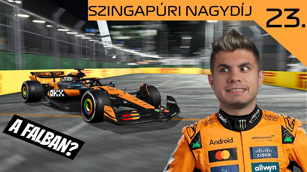 HIBÁZTAM?😡 - F1 2025 Szezon #23.