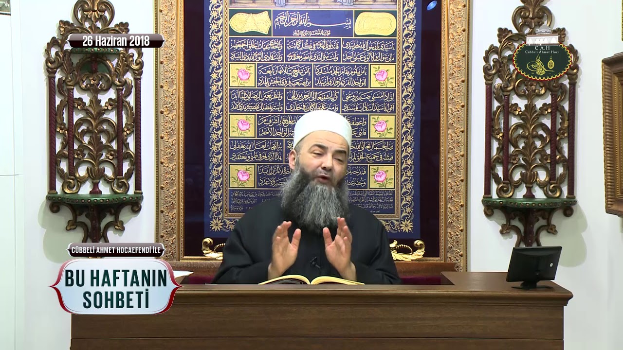 Bu Haftanın Sohbeti 26 Haziran 2018