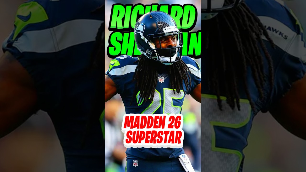 *ЛУЧШИЙ* РИЧАРД ШЕРМАН, защитник, суперзвезда в Madden 26! 