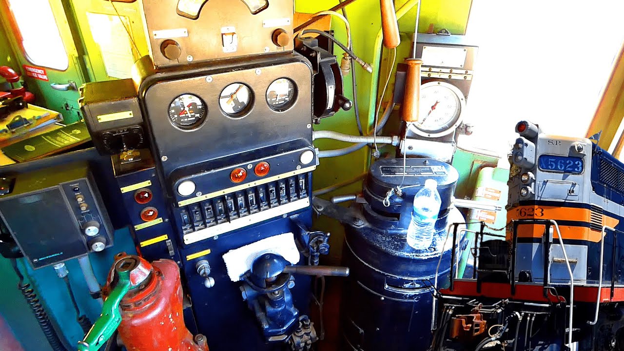 Southern Pacific 5623 Cab ride at the Niles Canyon Railway