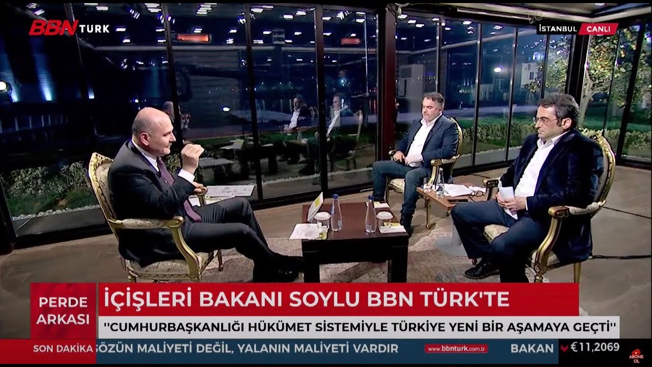 İçişleri Bakanı Süleyman Soylu BBN Türk TV'de Talat Atilla ve Tamer Korkmaz'ın konuğu - 2. Kısım