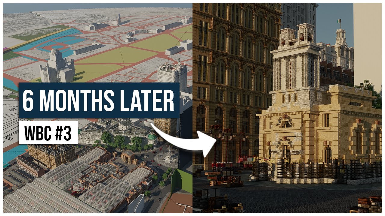 The 1912 Master Plan: 6 Months Later (Minecraft City Update)