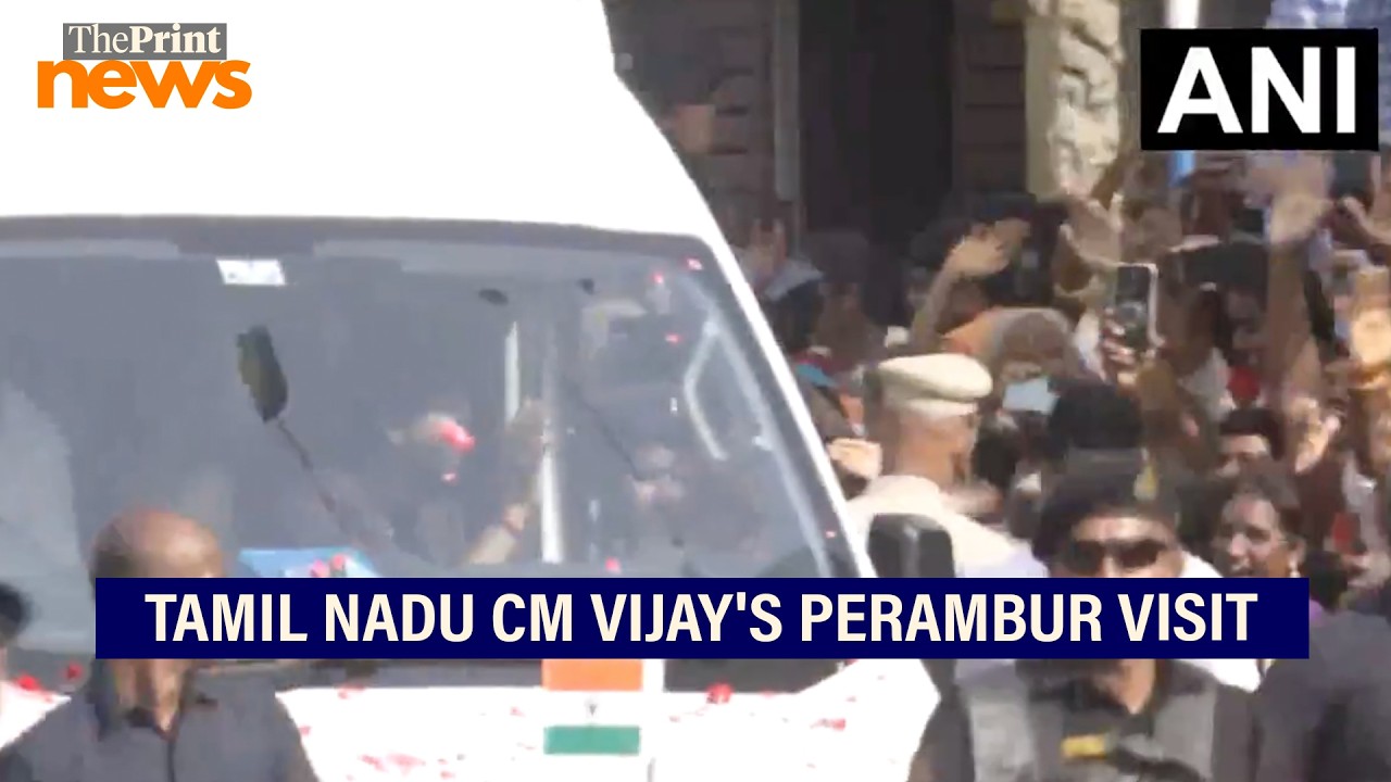 Tamil Nadu CM Vijay visits Perambur, inaugurates MLA office