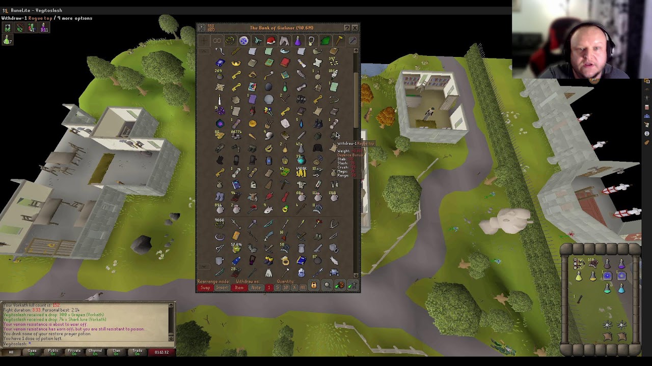 OSRS Vorkath Collection Log Hunt