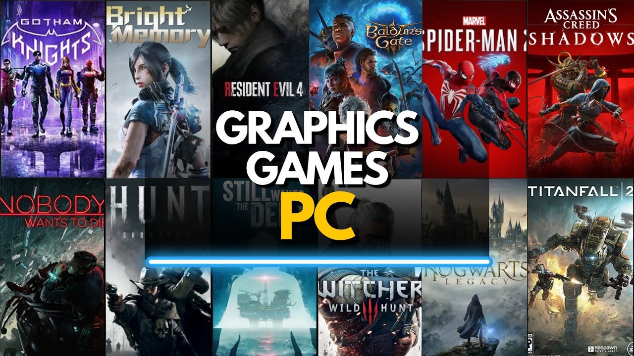TOP 50 Best Graphics Games on PC You Must Play in 2025