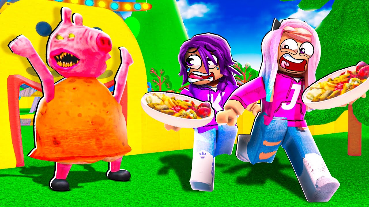 Не воруйте еду у этой голодной свиньи! 🐖 | Roblox