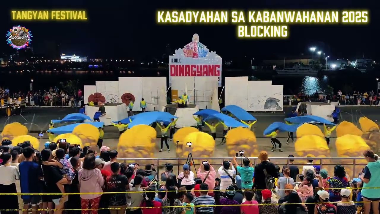 Tangyan Festival of Igbaras Kasadyahan sa Kabanwahanan 2025 Blocking