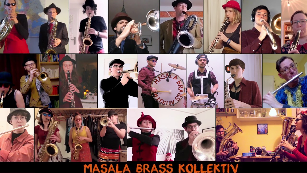 Enola Gay quarantine version - Masala Brass Kollektiv
