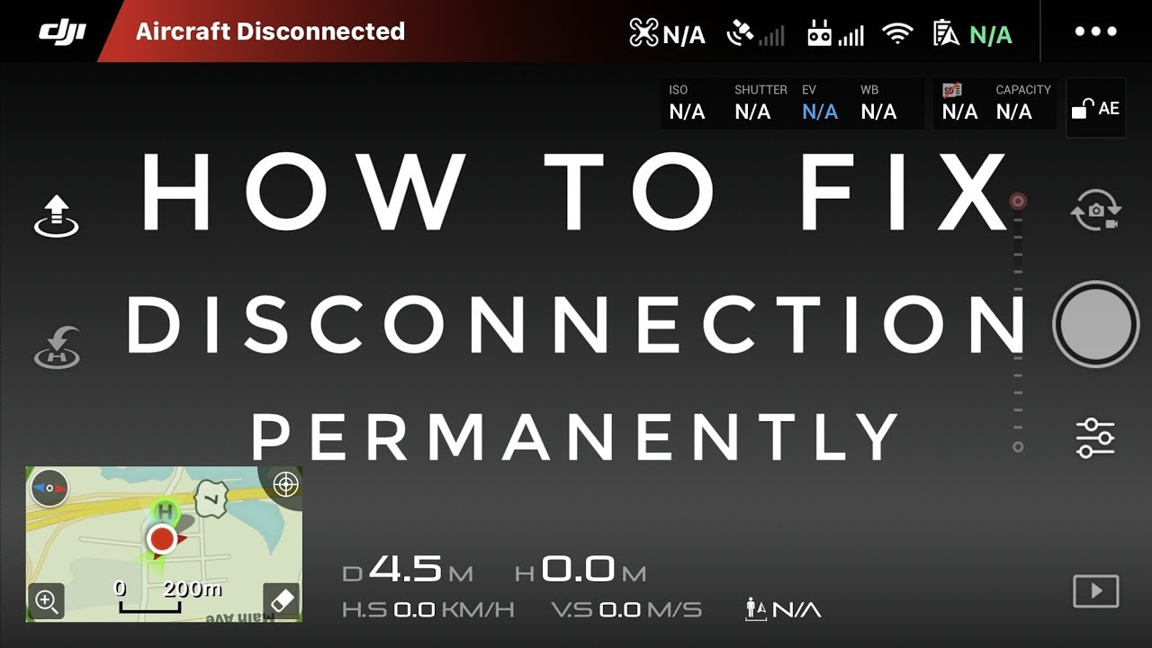 How to fix the biggest issue on the DJI Mavic Air ~ Aircraft Disconnect DJI Mavic and DJI Spark.