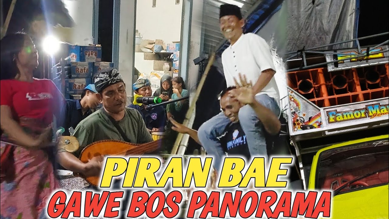 PIRAN BAE BERUNTUNG - Sasak gambus Rusdan Dede Sasak lombok - horek famor mania 