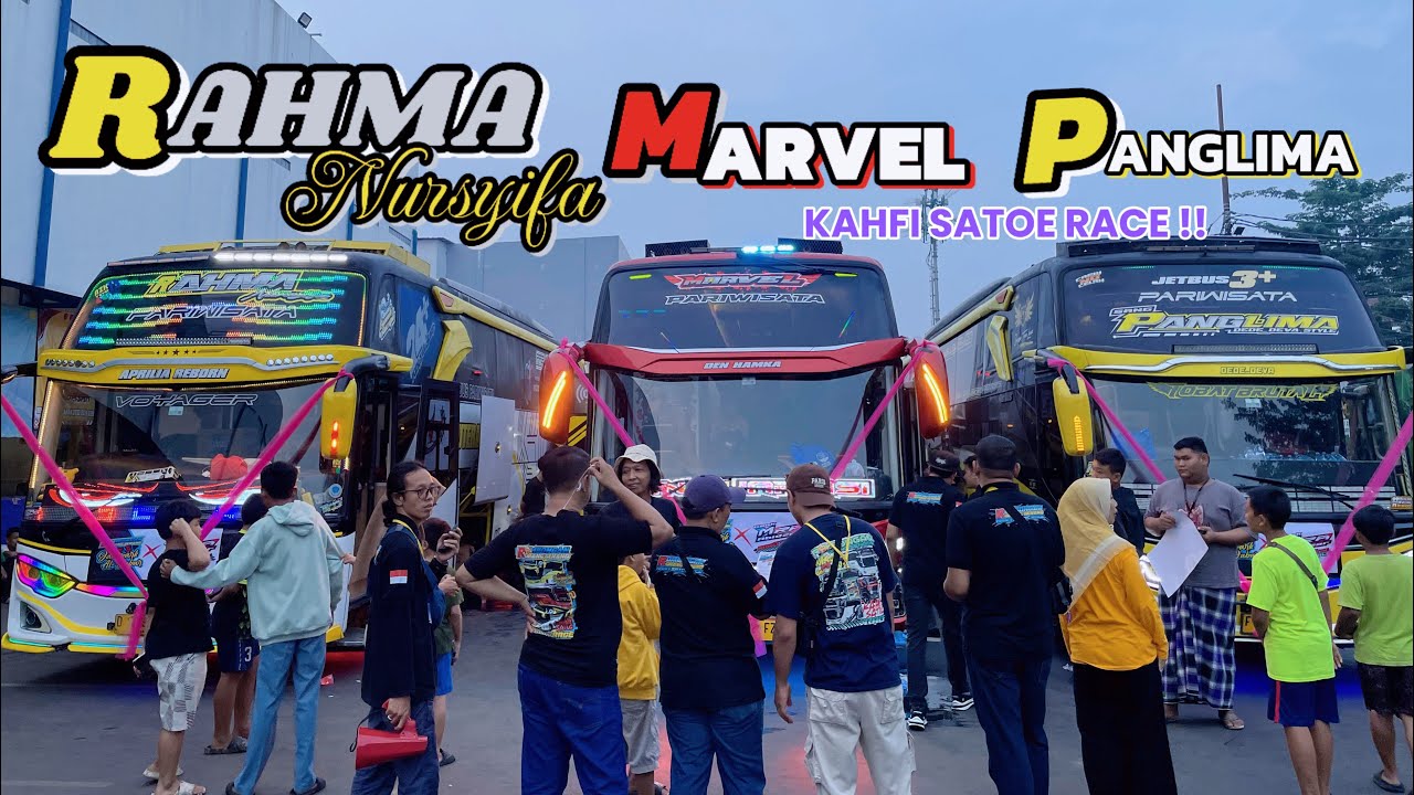 RAHMA MARVEL & PANGLIMA 😍 NGOYOD ROMBONGAN KAHFI SATOE RACE !!!