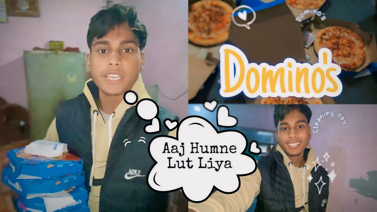 Lut Liya Domino's Ko Funny Vlog| | #vlog #pizza