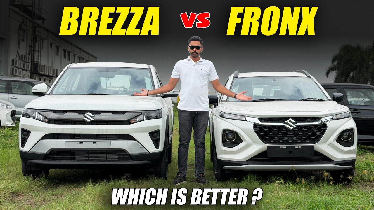 Maruti Brezza Lxi vs Fronx Sigma🔥| kaun hai Best ? | Base Variant Comparison