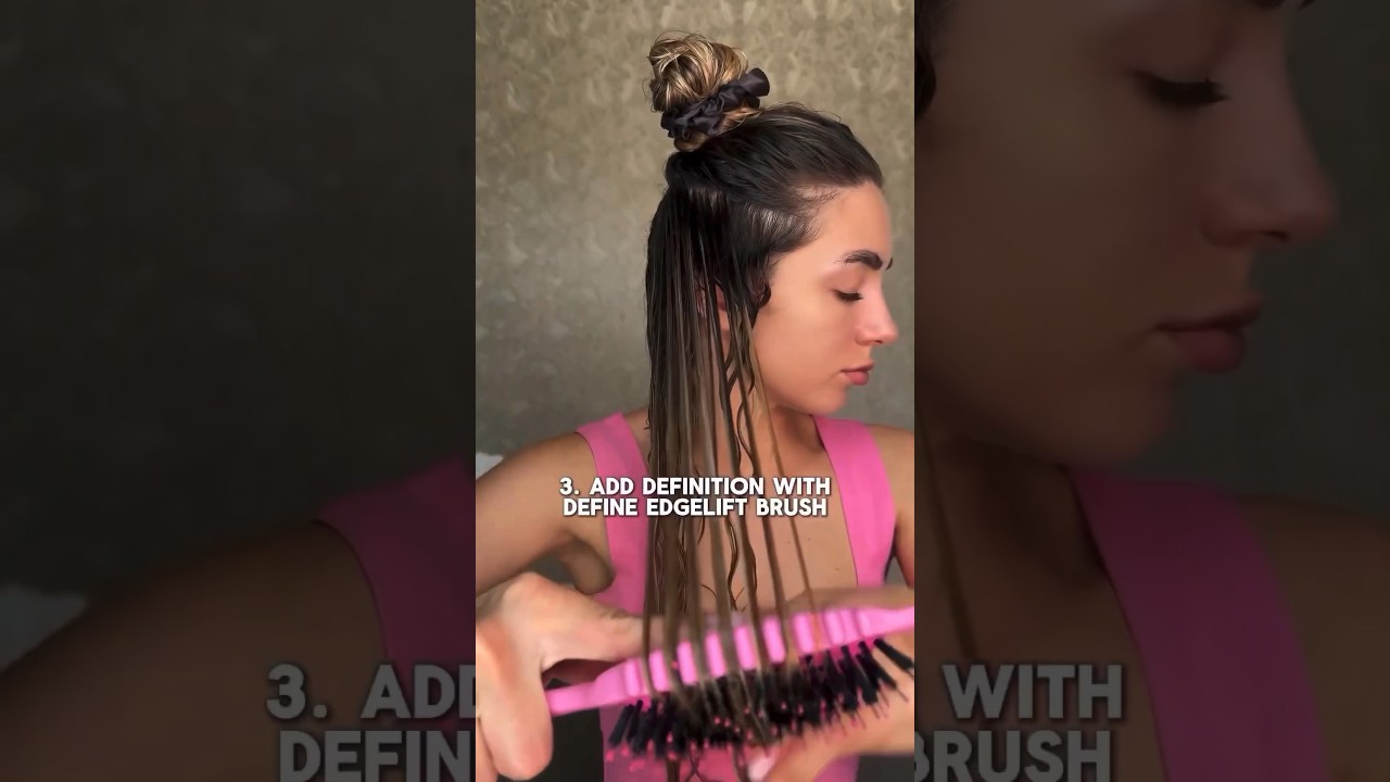 How To Use Our Define EdgeLift Brush #bouncecurl #hair #brush