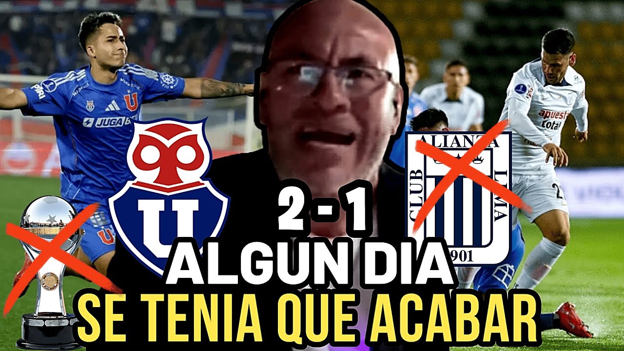 ELIMINADOS ❌ MR PEET DESTROZADO ANTE LA DERROTA DE ALIANZA CON LA U DE CHILE (2-1) COPA SUDAMERICANA