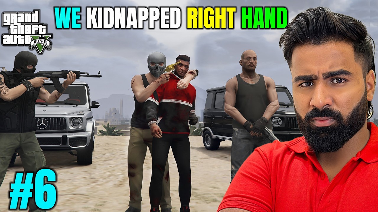 FINALLY WE KIDNAPPED PRISONER GANG'S RIGHT HAND || GTA 5 VIDEO #6