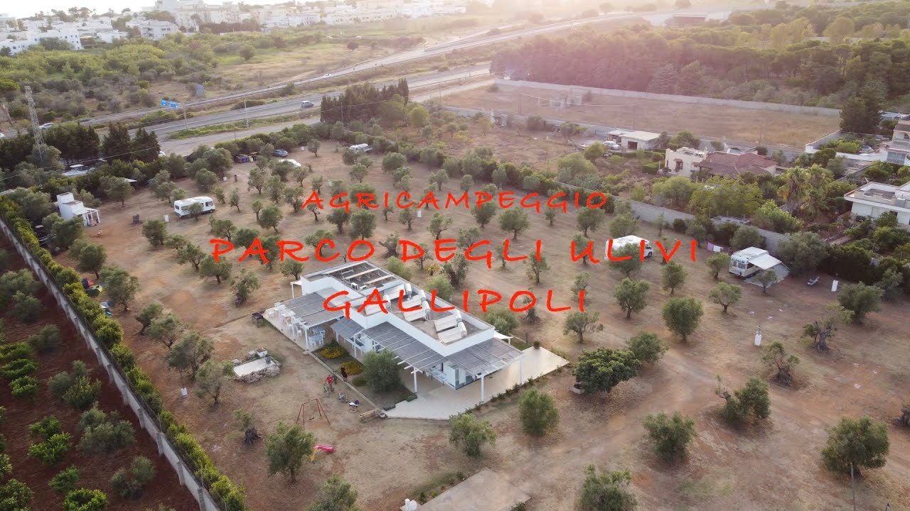La Puglia in Camper Parco degli Ulivi  Gallipoli