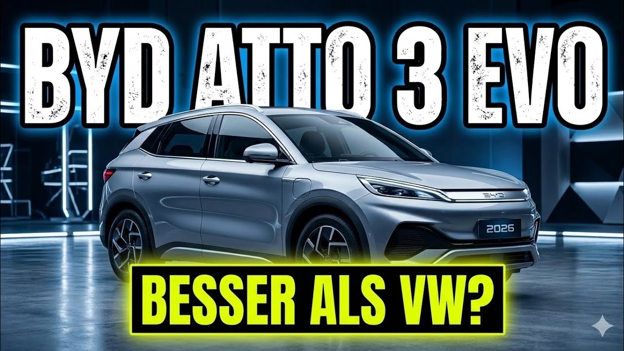 BYD Atto 3 Evo (2026): Der ultimative VW ID.4 Killer? 