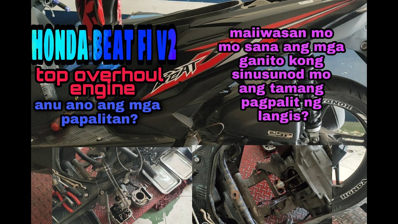 EP1: honda beat fi v2 top overhoul engine!