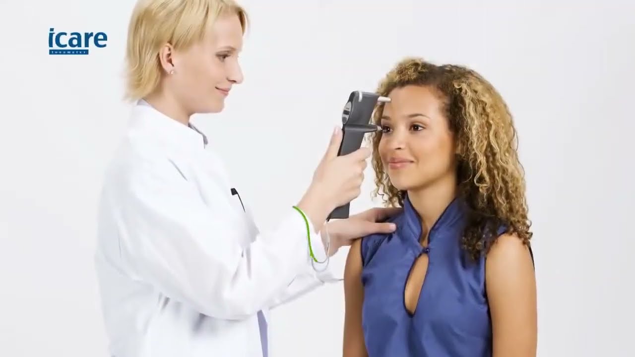 Видеоинструкция по использованию тонометра iCare TA01i для измерения рикошета.