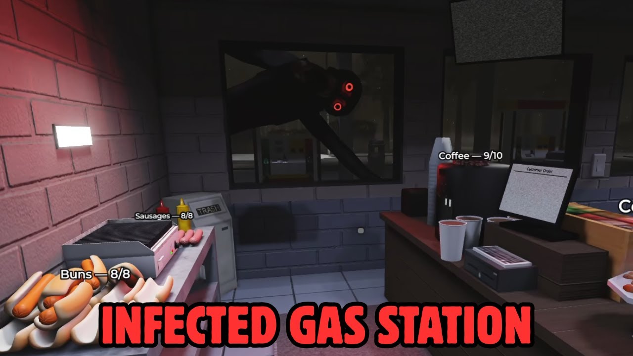 Roblox Infected Gas Station - Full Walkthrough