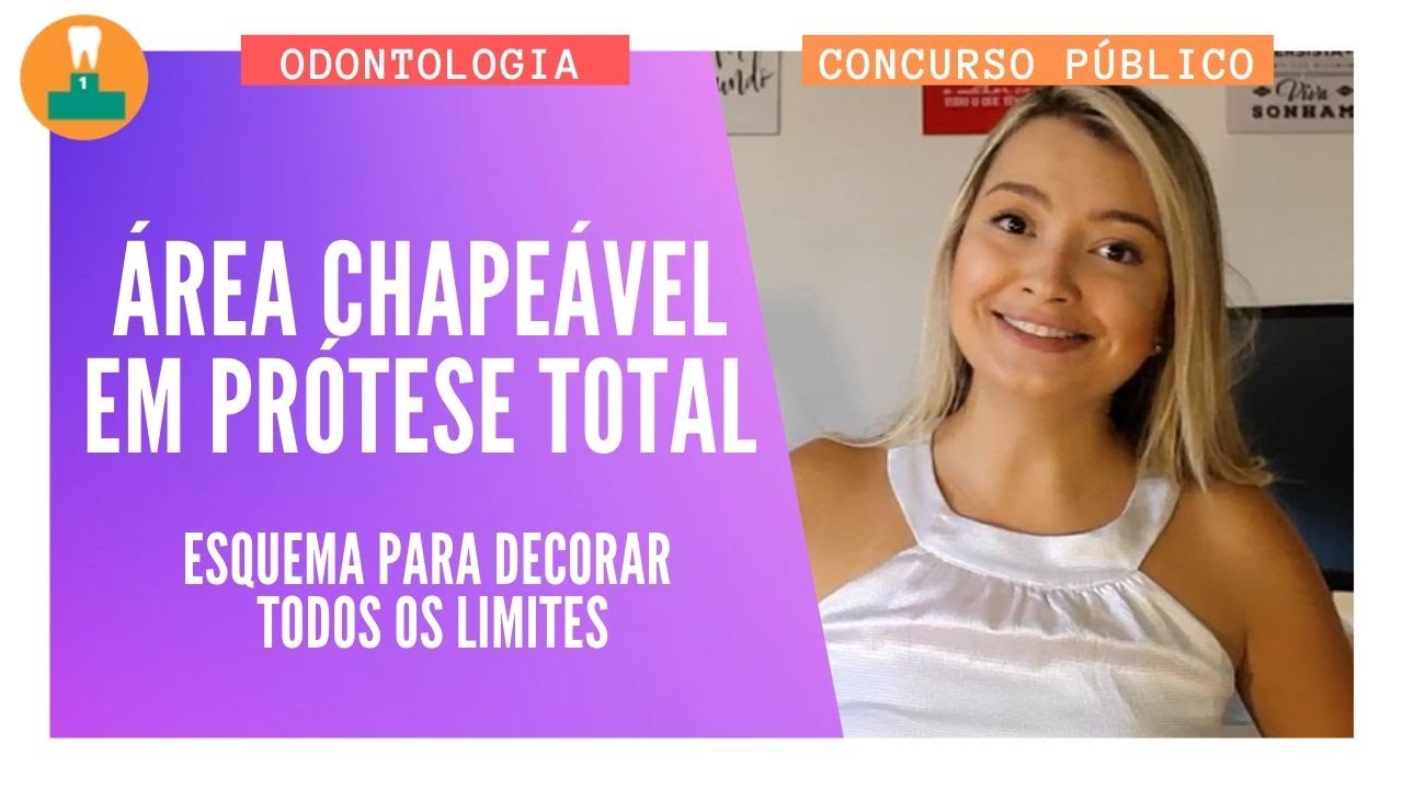 Limites da &aacute;rea chape&aacute;vel em Pr&oacute;tese Total [esquema para decorar]