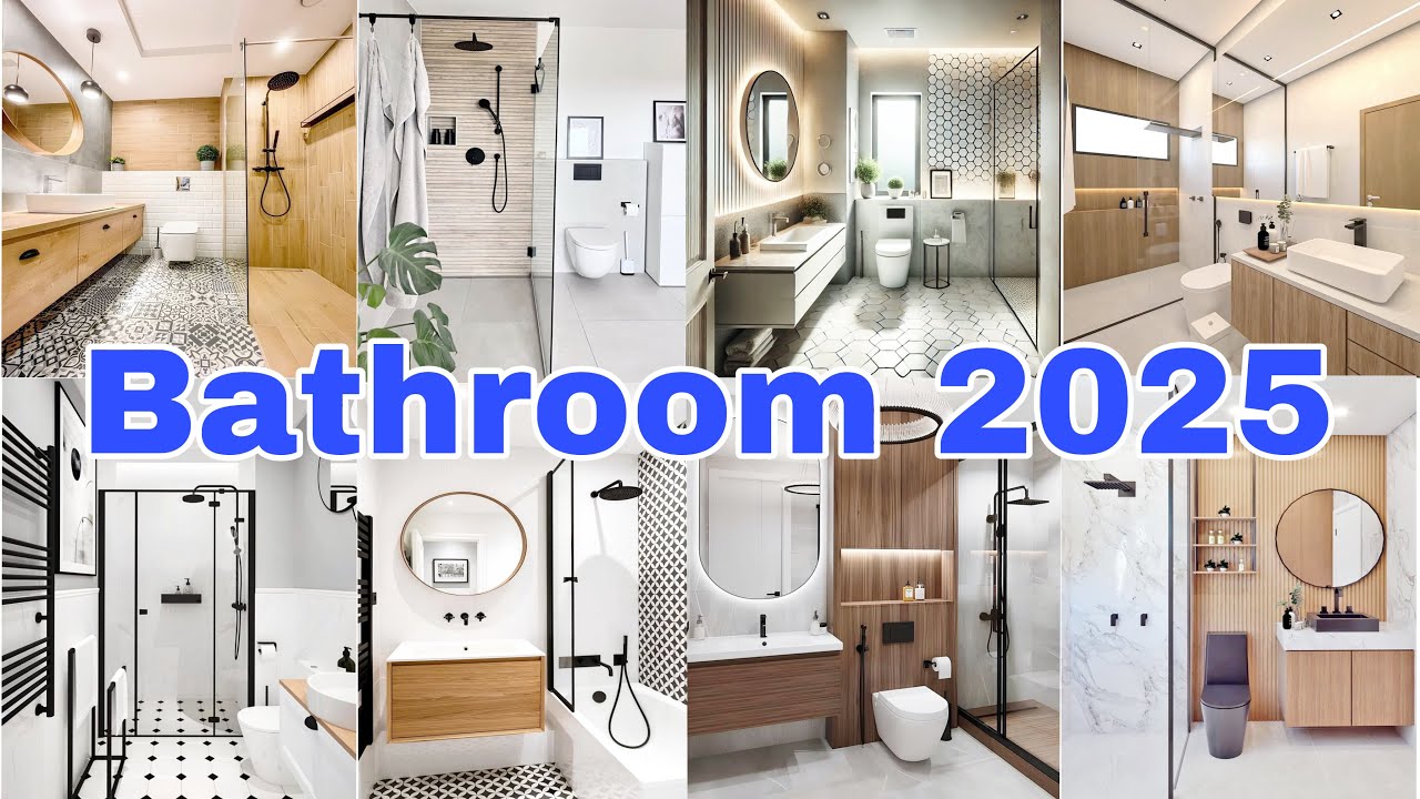 Top 100 Modern Small Bathroom design 2025 Bathroom remodel ideas Bathroom makeover interior design