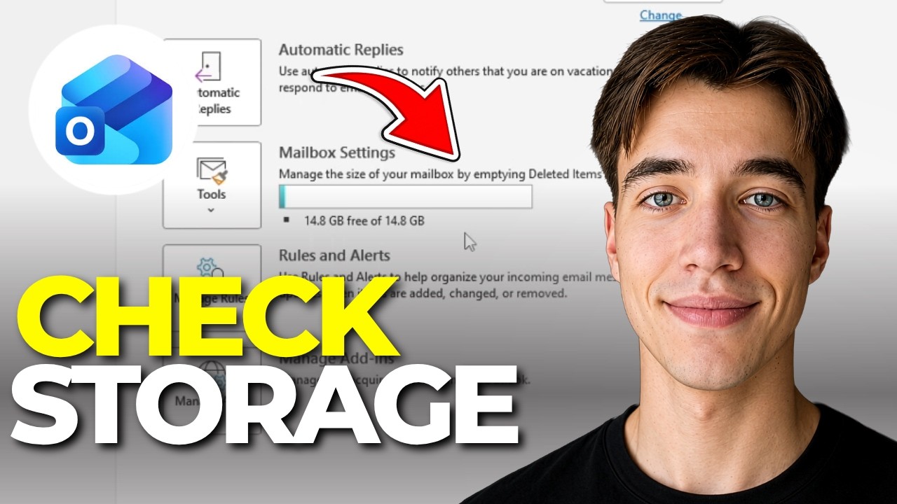 How To Check Storage Space On Outlook 2026 | Step By Step