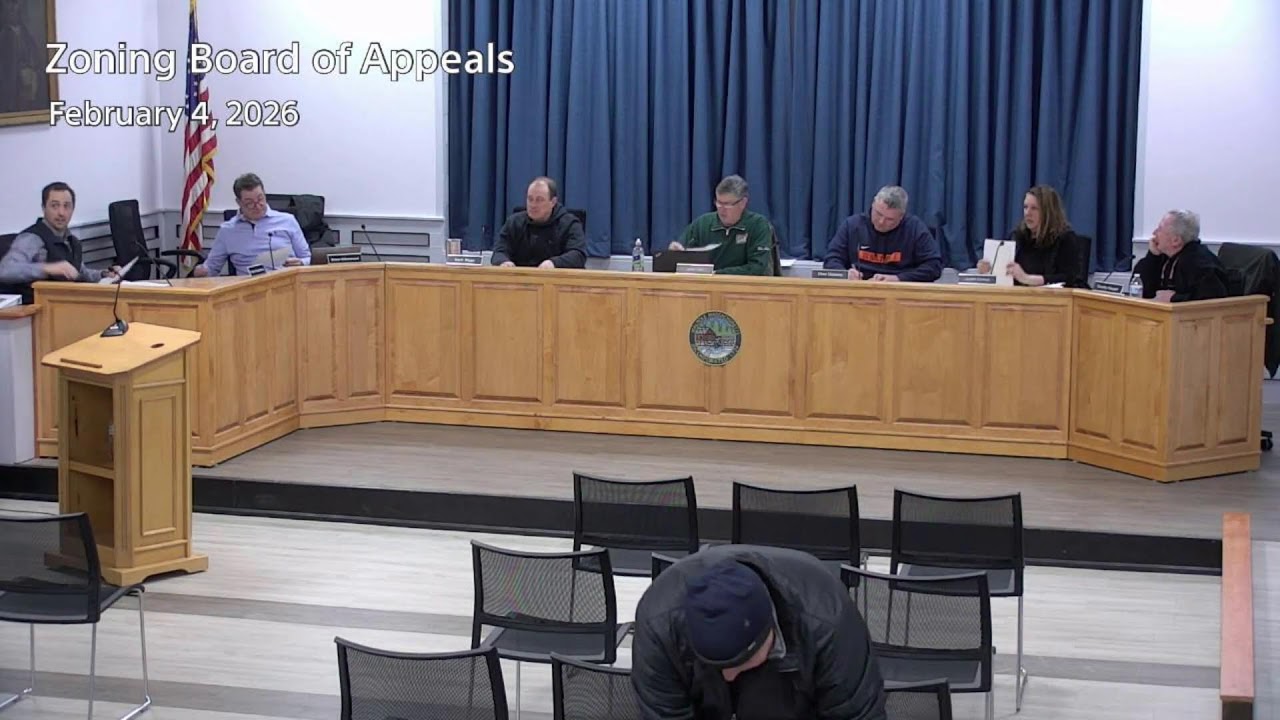Zoning Board of Appeals meeting February 4, 2026