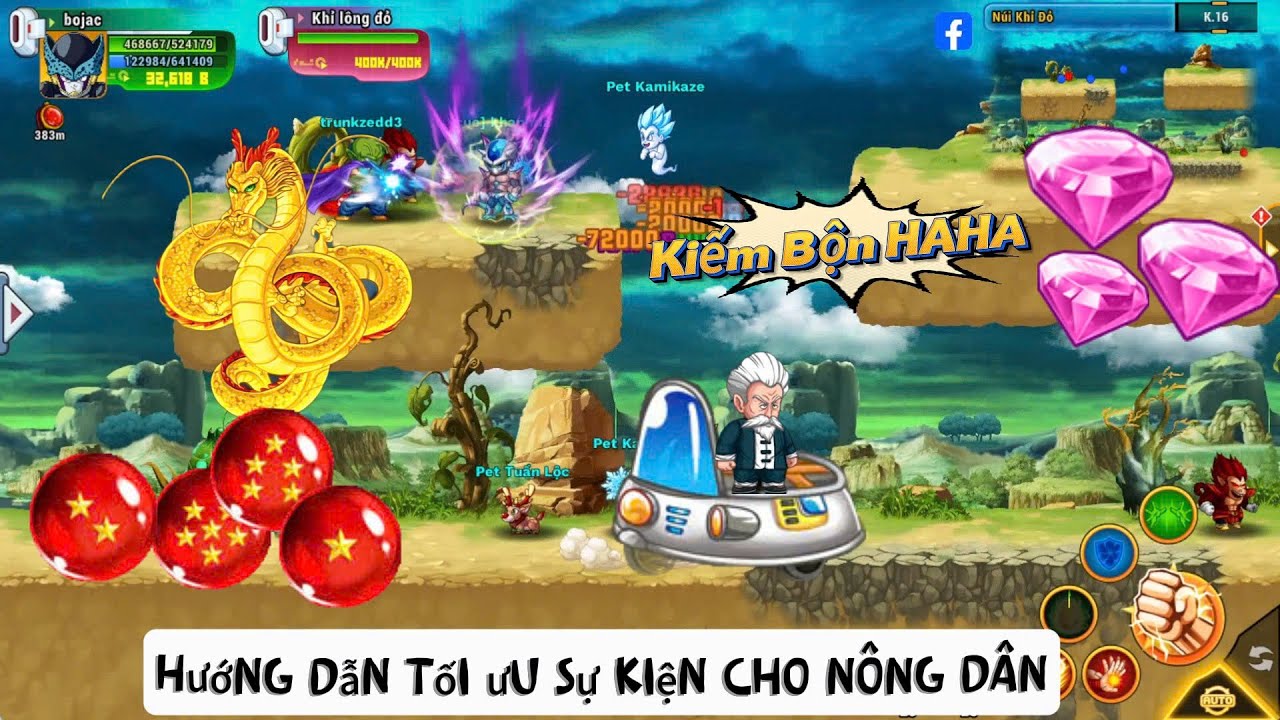 Một Số Lưu &Yacute; HD Sự Kiện Th&aacute;ng 1 Tối Ưu - Ngọc Rồng Awaken