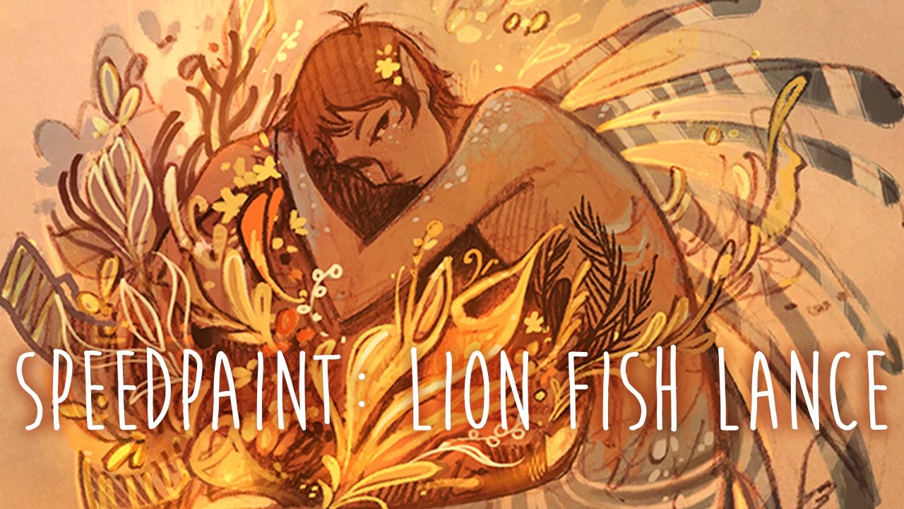 Speedpaint: Lion Fish Lance
