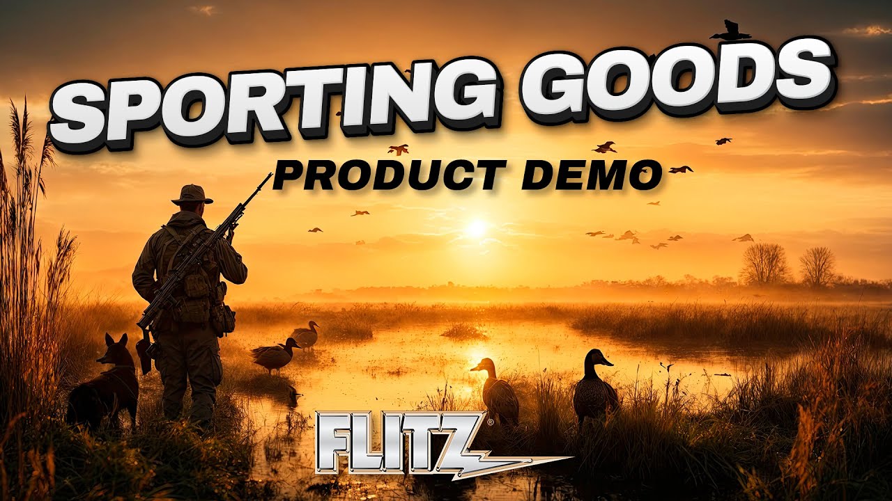 Flitz Sporting Goods Product Demo with CEO Ulrich Jentzch!