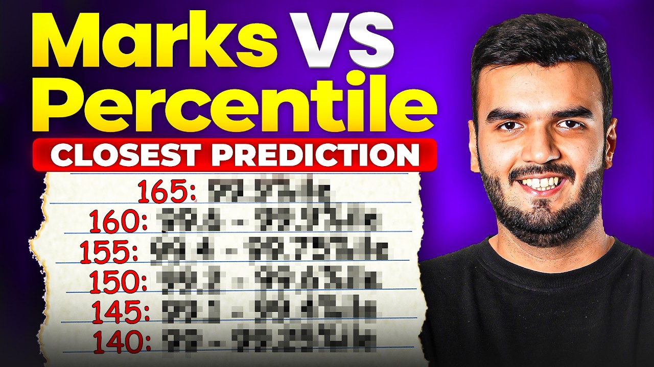 Marks Vs Percentile - Survey Results! Complete Final Prediction MHTCET 2026 1st Attempt ResultsRGSir