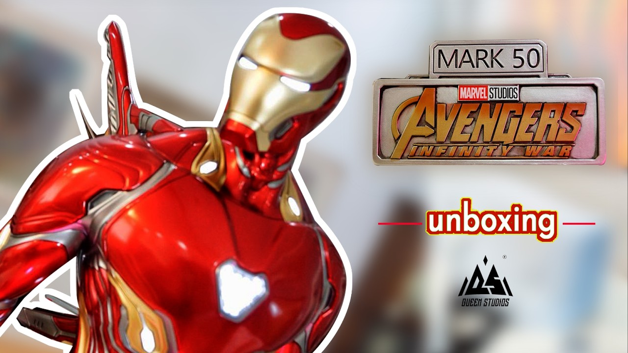 Homem de Ferro (Iron Man) Mark 50 - escala 1/2 - Queen Studios