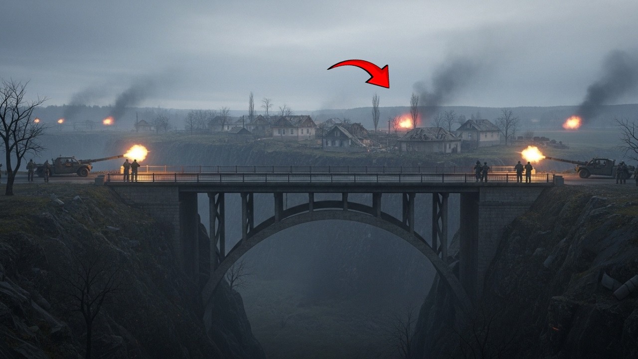 El puente que el ingeniero se negó a volar y la aldea que quedó atrapada entre dos frentes enemigos