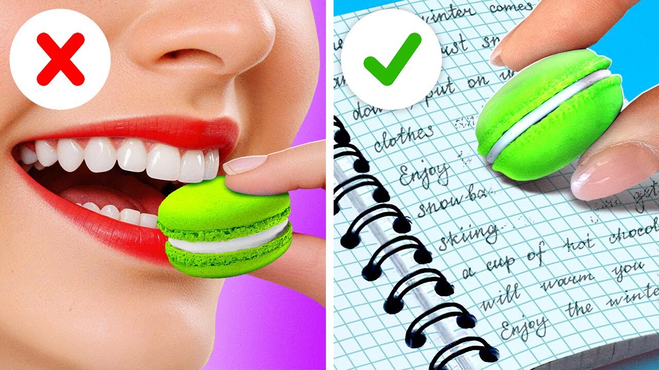 Como Se Maquiar e Comer Escondido Na Escola! Macetes Para Alunos Inteligentes, por 123 GO!