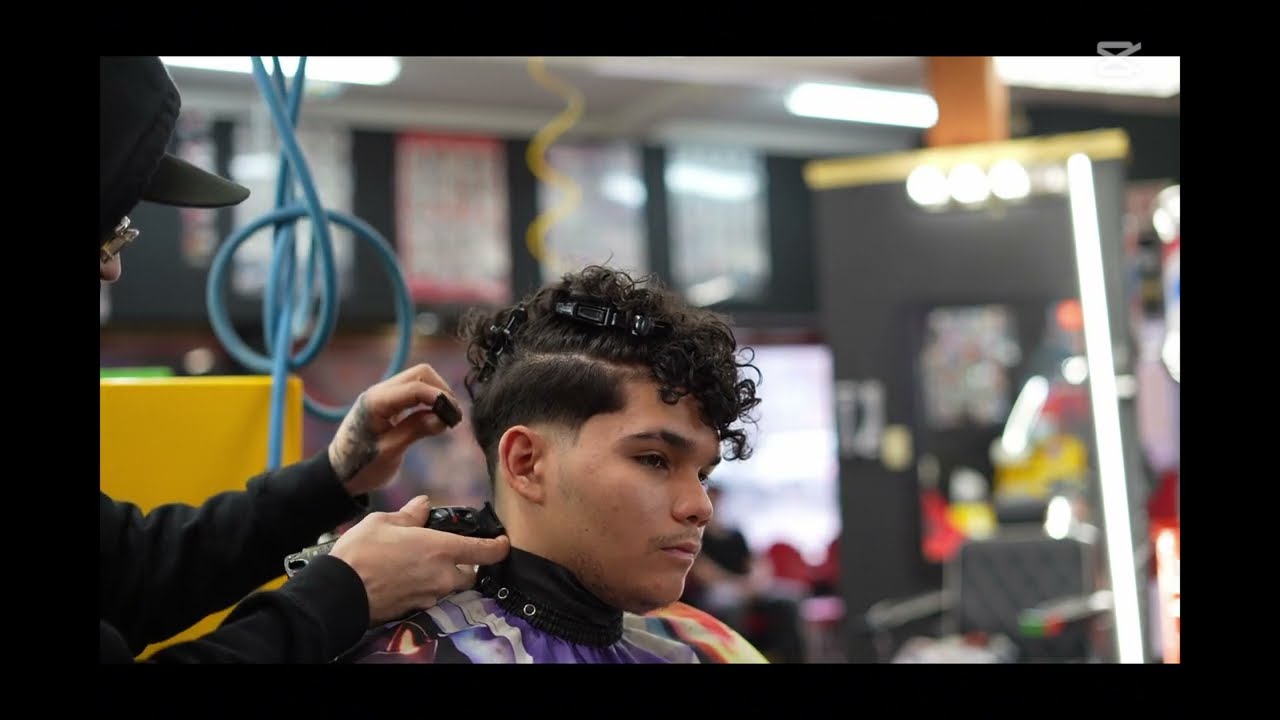 ALL NATURAL BLURRY DROP FADE .. My 1st youtube video