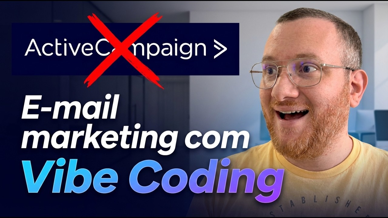 Crie sua plataforma de email marketing com Vibecode