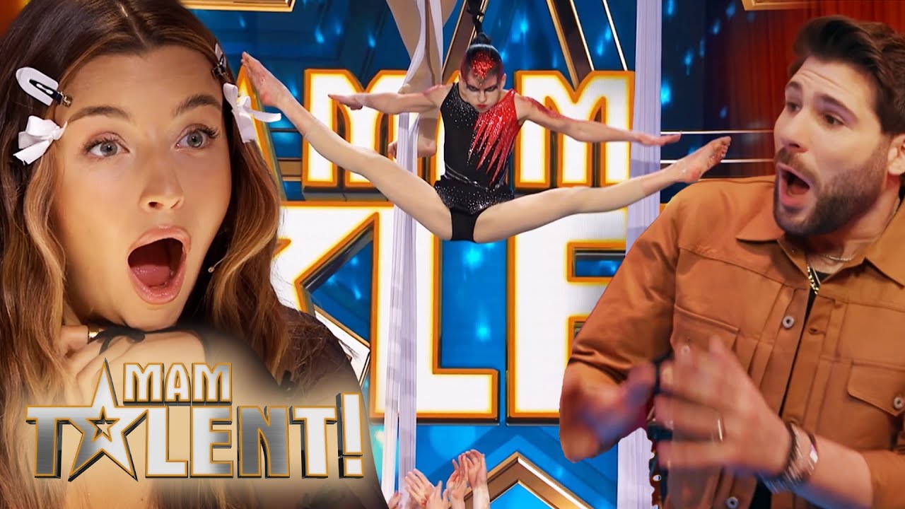 NIE DO WIARY ❗ ROBIŁY SZPAGATY KILKA METR&Oacute;W NA ZIEMIĄ 😱 I Mam Talent!