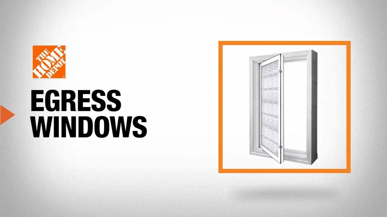 Egress Windows Buying Guide | The Home Depot