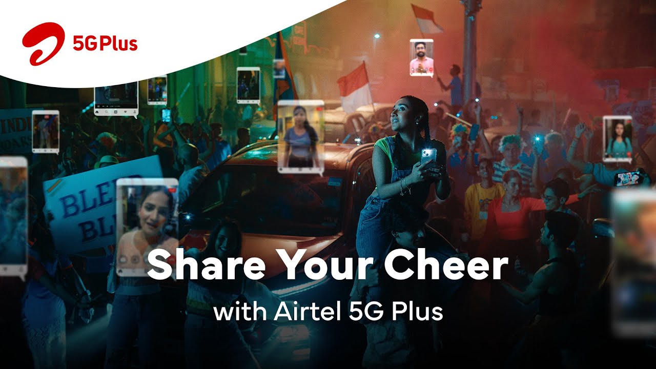 India, this time cheer with all your heart | Airtel 5G Plus #ShareYourCheer