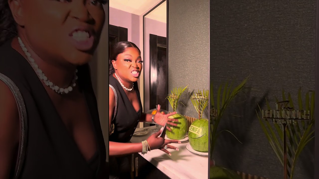 Funke Akindele has checked into the stunning #thedelborough Hotel & getting ready for the premiere