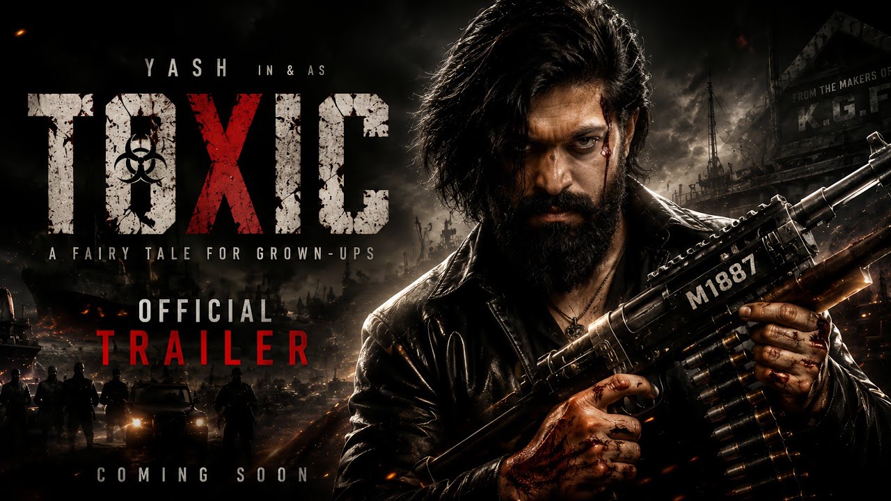 TOXIC &ndash; Official Trailer | Yash | Rocking Star Yash | Action Thriller | 2026