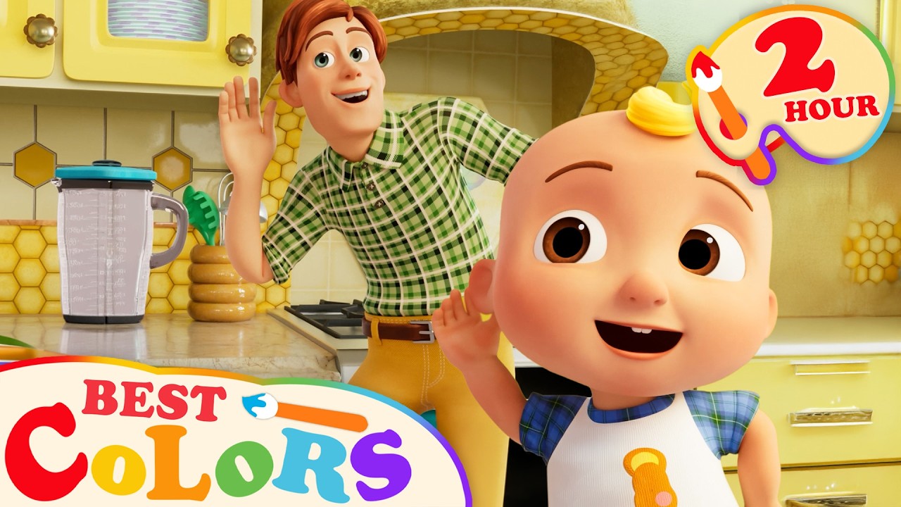 The Kitchen Dance – Colorful Cooking Fun | CoComelon Nursery Rhymes