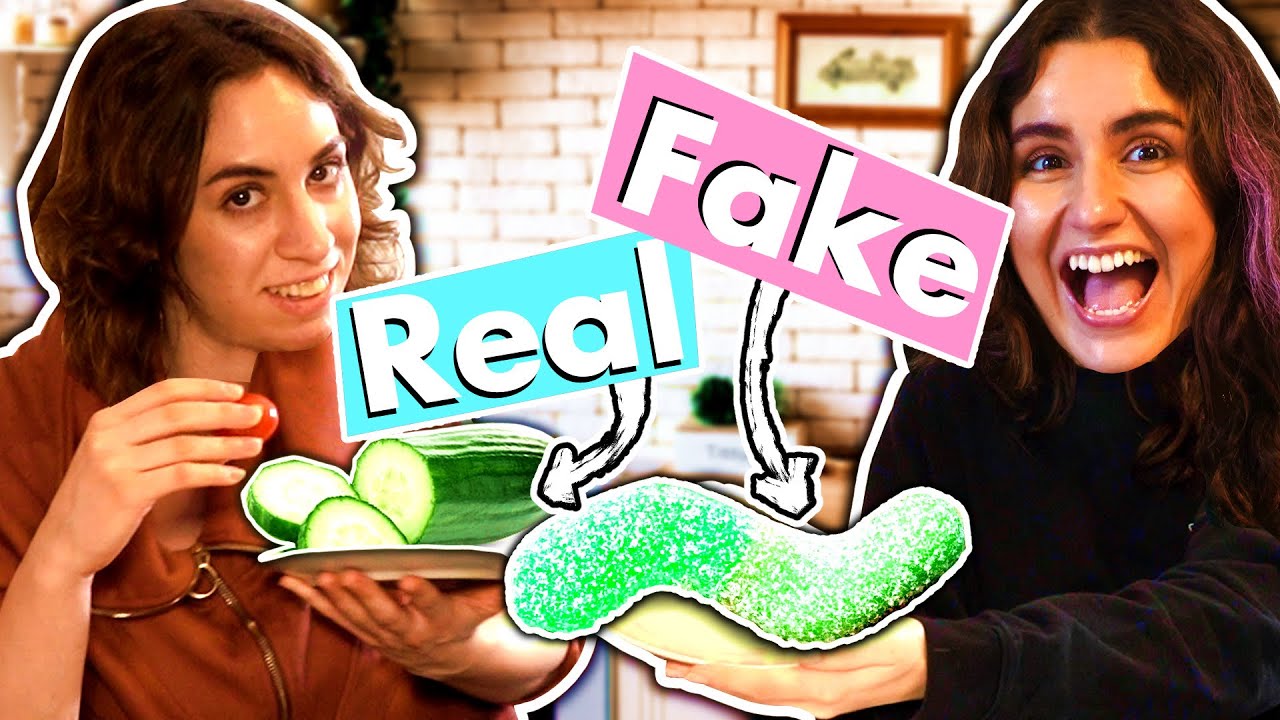 REAL FOOD vs FAKE FOOD!