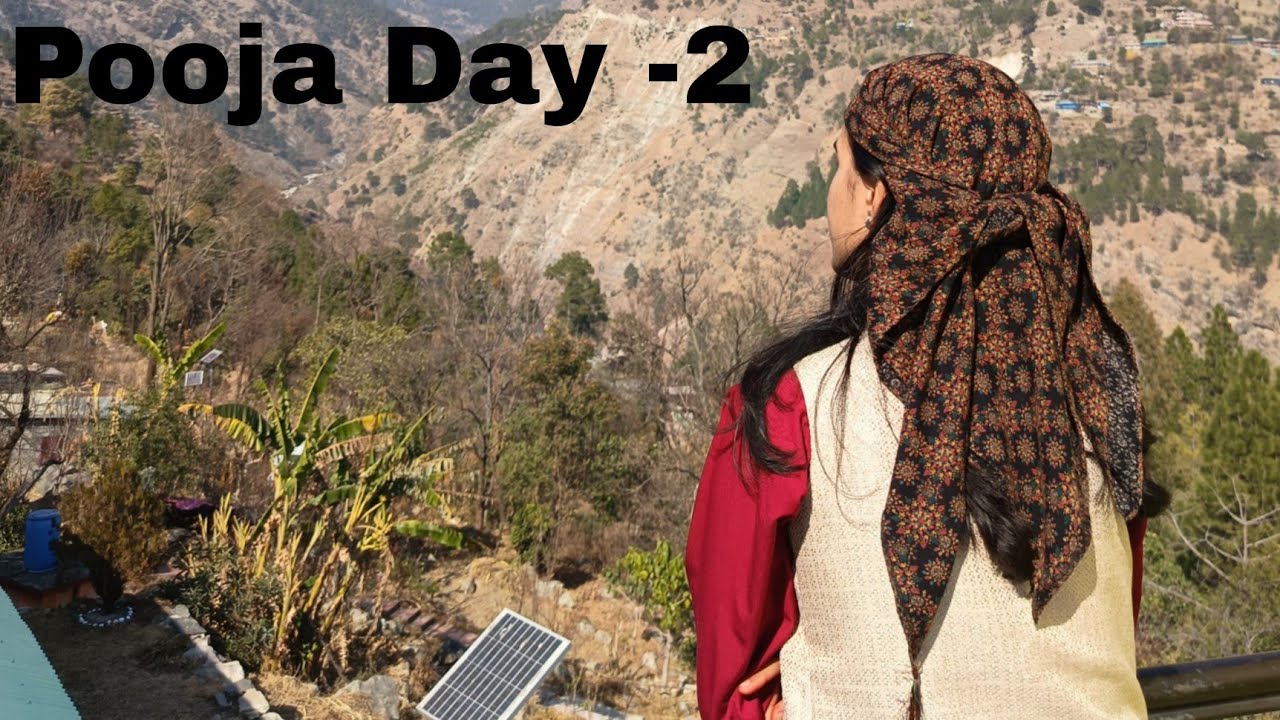 Pooja Day -2nd 🙏🙏🙏Sabhi cousins aa gye ❤❤❤|| shruti thakur || Daily vlog ||