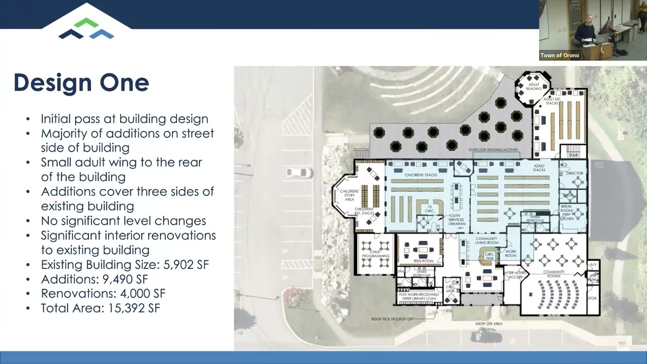 Orono Library Expansion Project Workshop 3-2-26