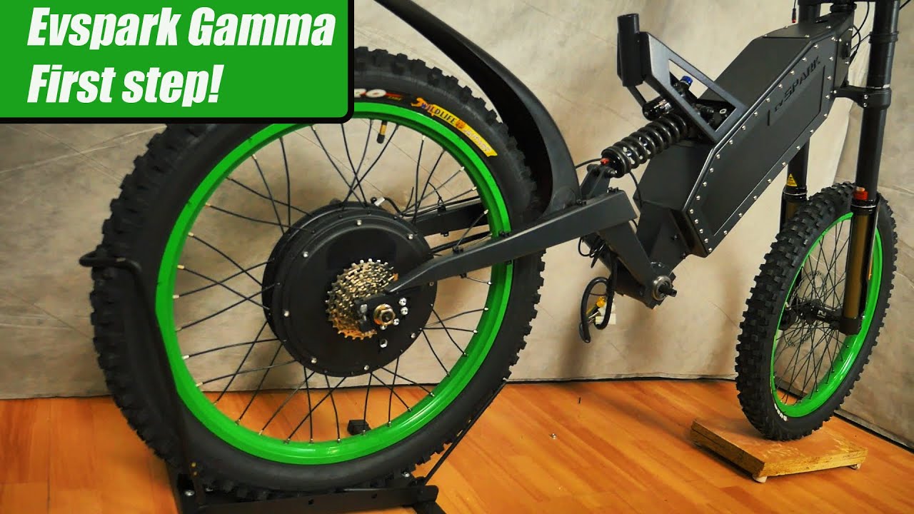 ⚡Evspark Gamma e-bike first step /pierwszy krok  Evspark Gamma.⚡