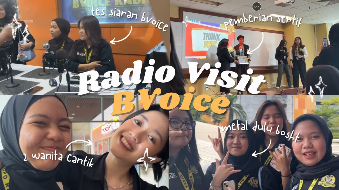 Radio Visit Bvoice! and sisanya gajelas